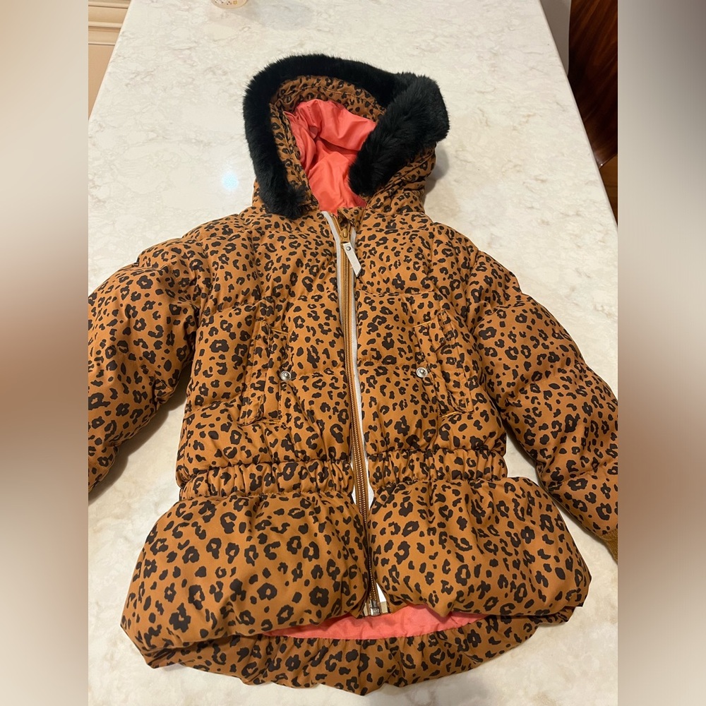 Hanna Andersson animal print puffer size 100